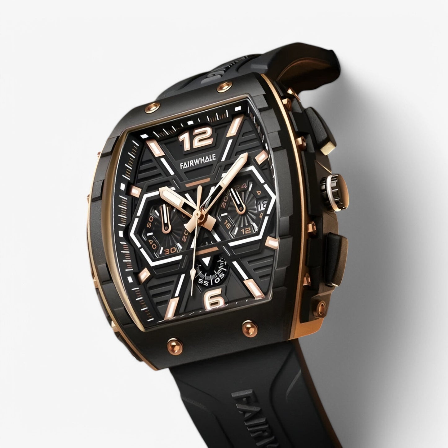 Mark | Luxuriöse Silikon-Sportuhr