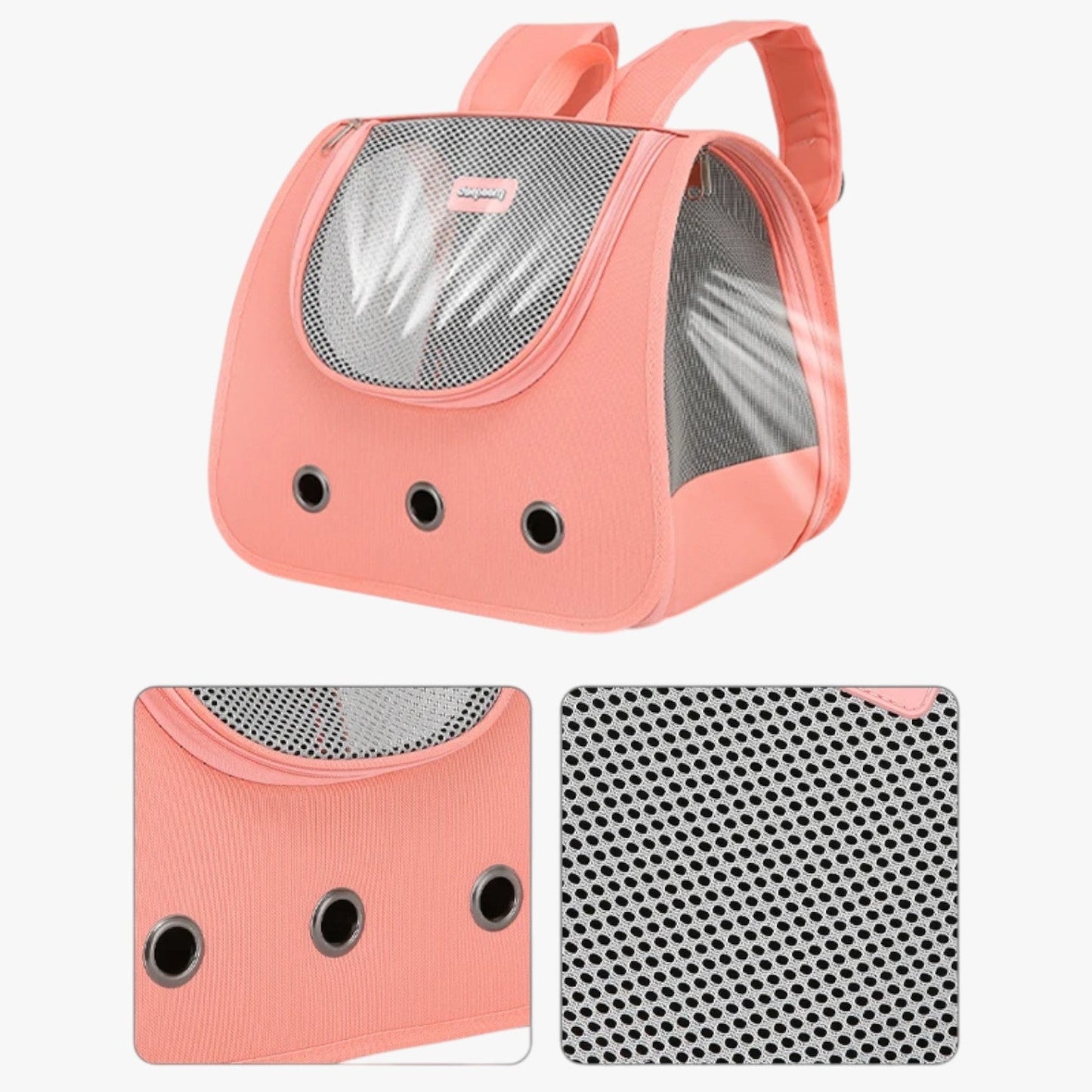 Lottie | Faltbarer und atmungsaktiver Rucksack für Tiere