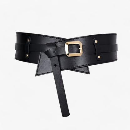 Multifunktionaler Echtleder-Taillengürtel mit Stil