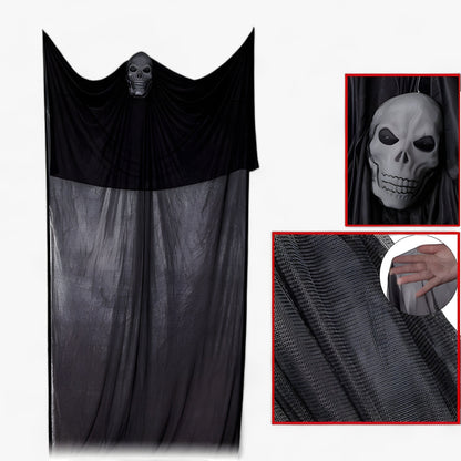 Hängender Totenkopf-Dekor - Perfekt für eine gruselige Halloween-Atmosphäre