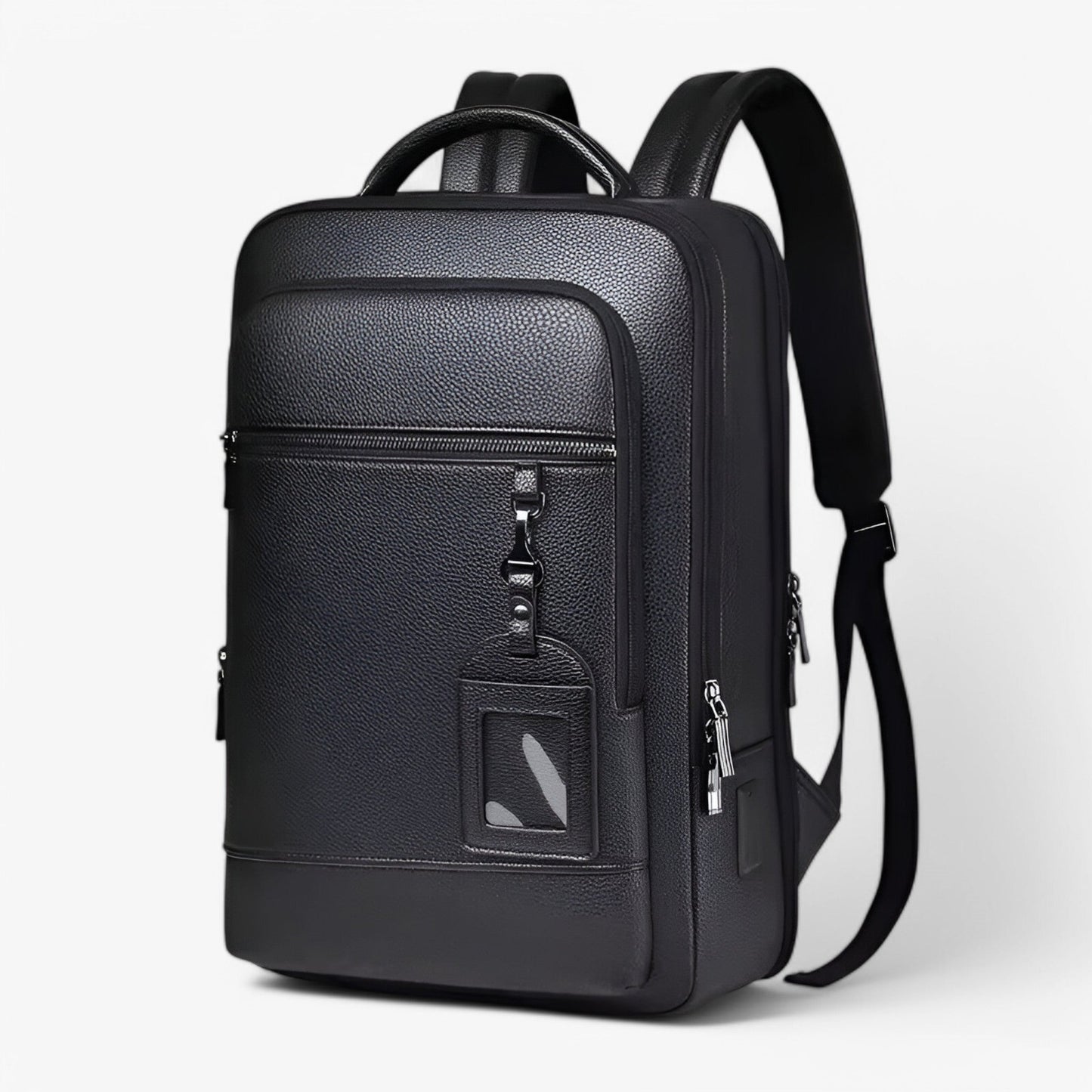 Leonardo | Rucksack aus Leder mit USB