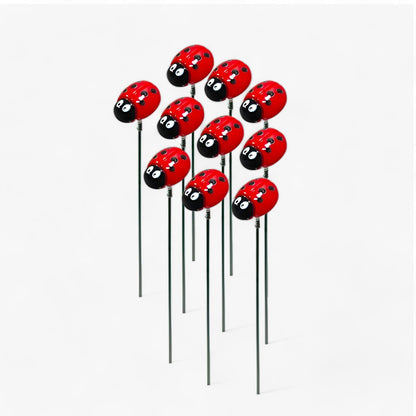 Marienkäfer Gartenstecker Set 10 Stück