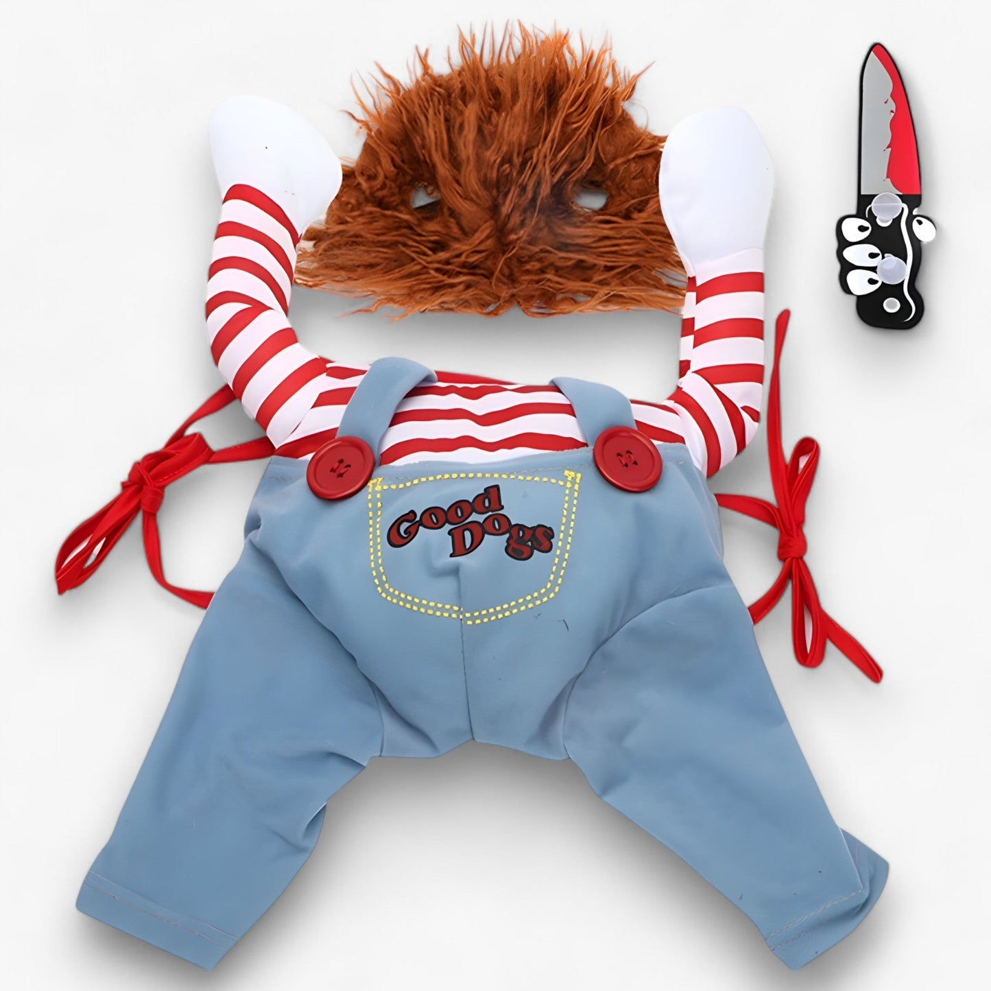 Halloween-Kostüm für Haustiere - Lustiges Messer-Kostüm