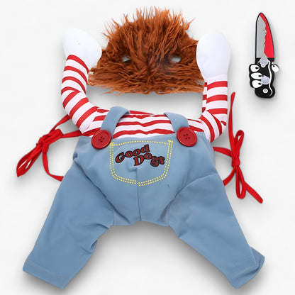 Halloween-Kostüm für Haustiere - Lustiges Messer-Kostüm