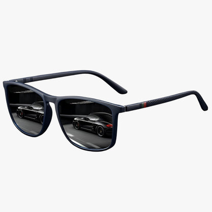 Jasper | Vintage-gestreifte polarisierte Sonnenbrille