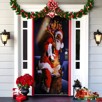 HolidayCheer | Polyester Weihnachts Hintergrundbanner - Schaffen Sie eine Festliche Atmosphäre für Ihre Dekorationen