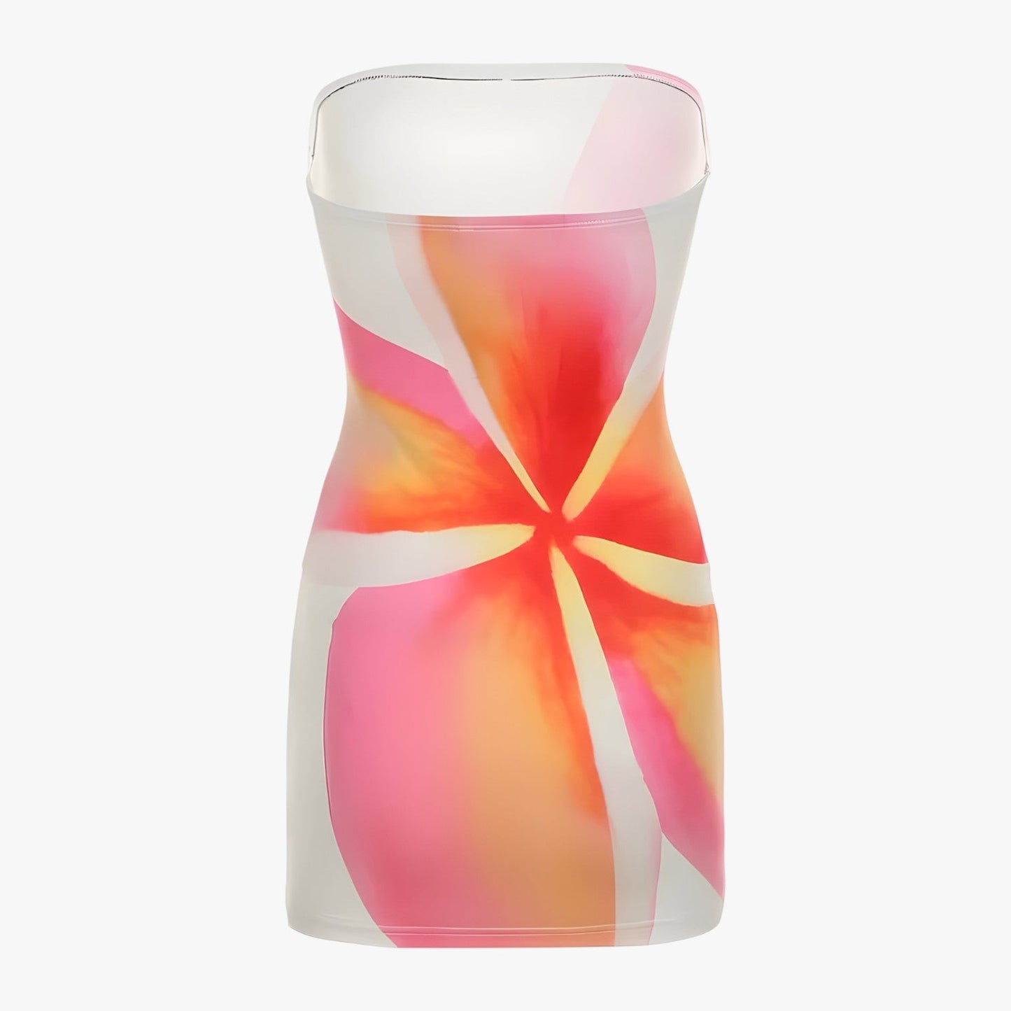 Elisa | Ärmelloses geblümtes Wickelkleid