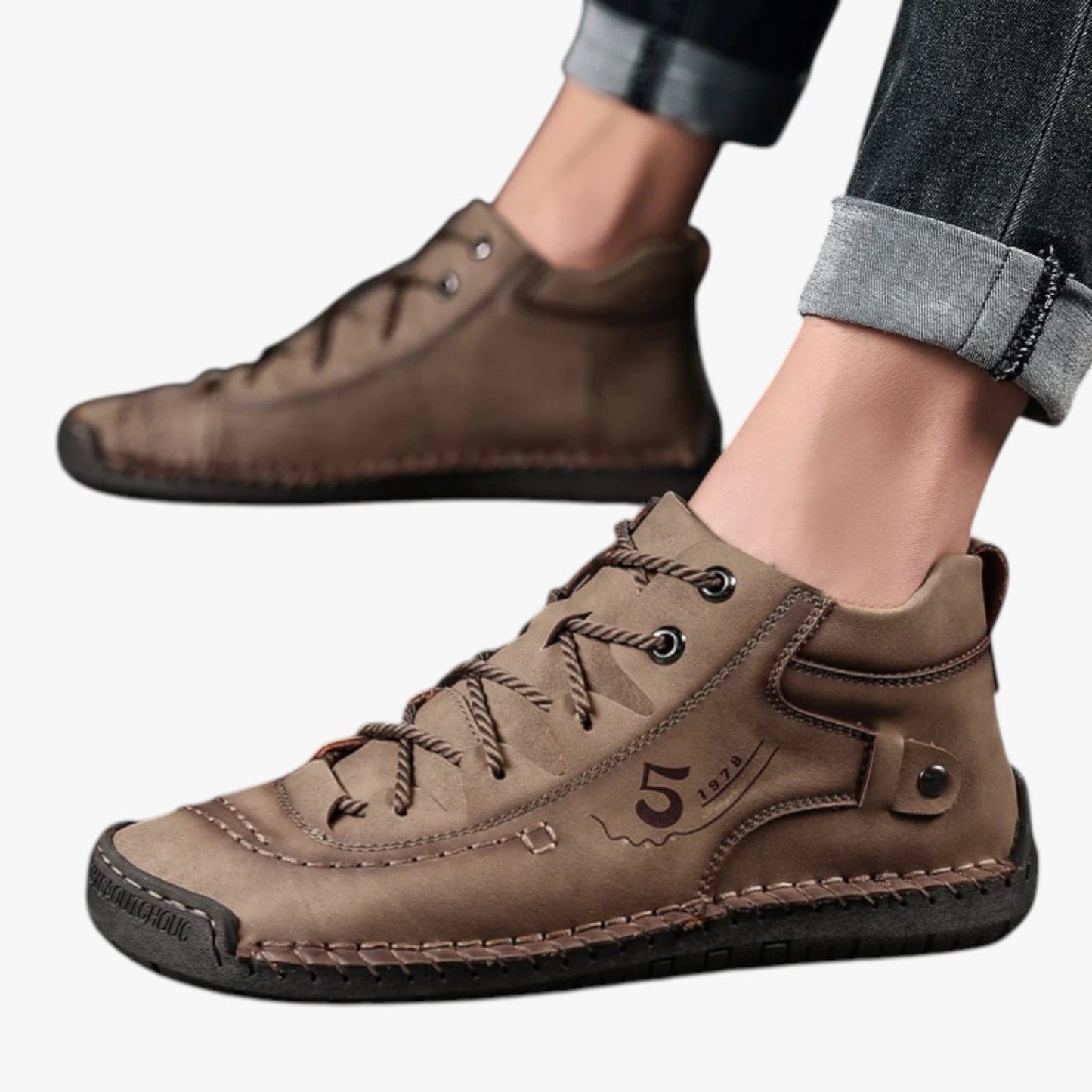 Tanner | Herren-Casual-Schuhe aus handgenähtem Leder: Komfort bei jedem Schritt