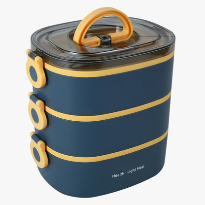 Frankie | 2000 ml bruchbox mit 3 Fächern, auslaufsicher