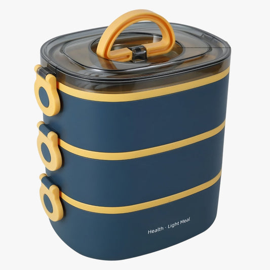 Frankie | 2000 ml bruchbox mit 3 Fächern, auslaufsicher