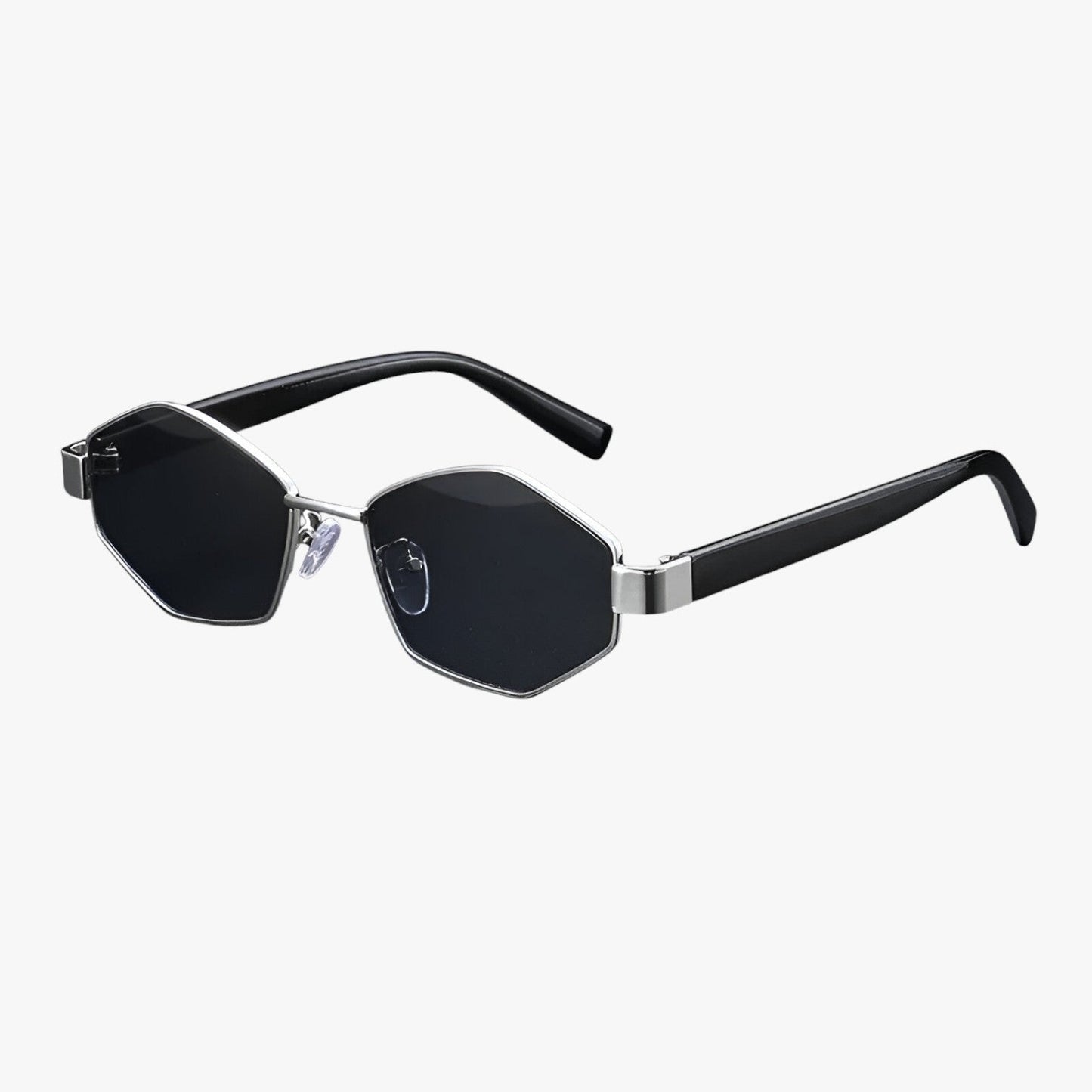 David | Polygonale Sonnenbrille UV400 – Unisex-Stil und Schutz für Outdoor-Sport