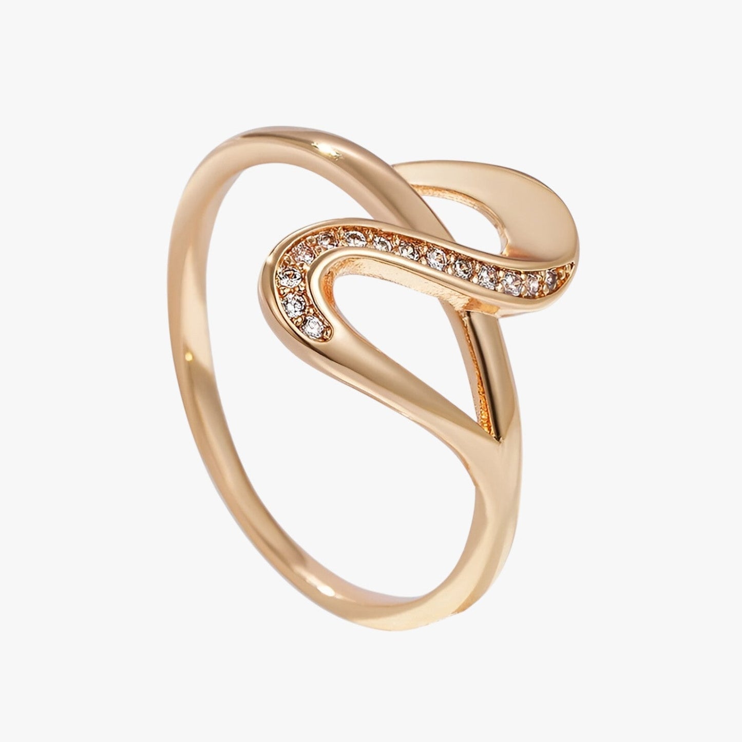 Kiara | Eleganter Ring aus roségold mit Zirkonia