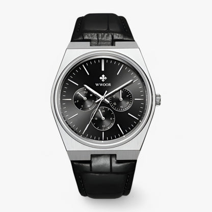 Ronan | Quarz-Uhr aus Stahl mit Saphirglas