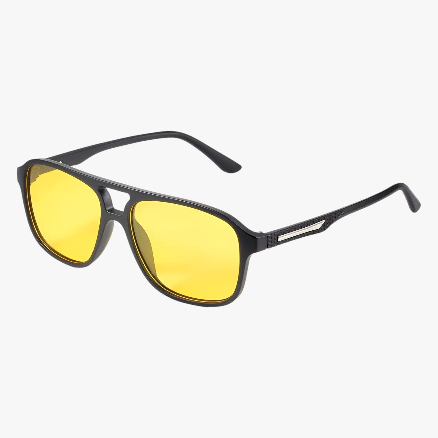 Harrison | Retro-Quadratische Sonnenbrille mit UV400-Schutz und Nachtblick