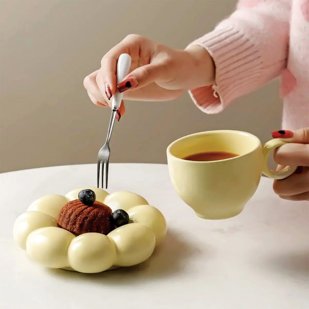 Sonnenblumentasse | Schönes Blumendesign für den Morgenkaffee