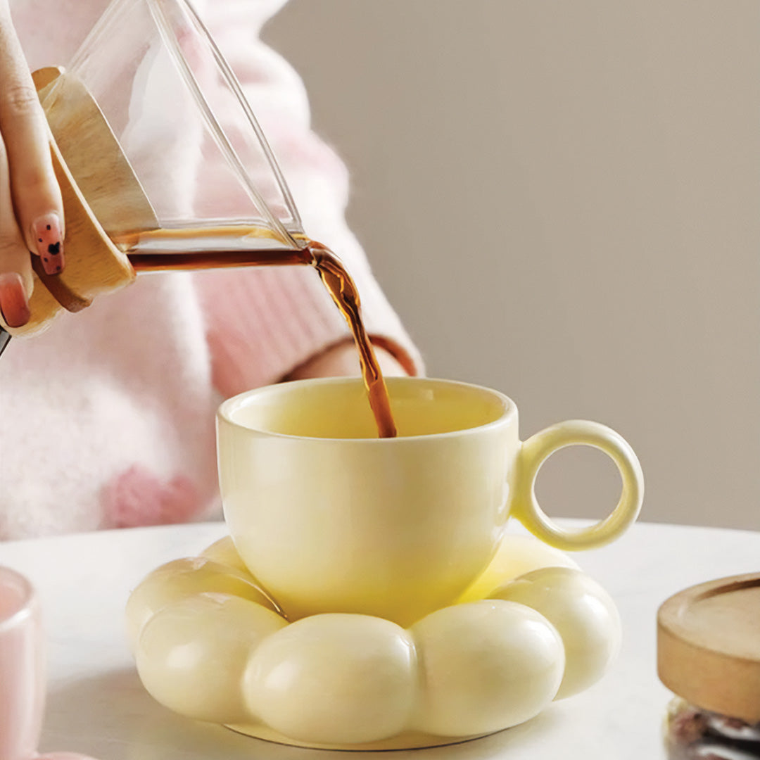 Sonnenblumentasse | Schönes Blumendesign für den Morgenkaffee
