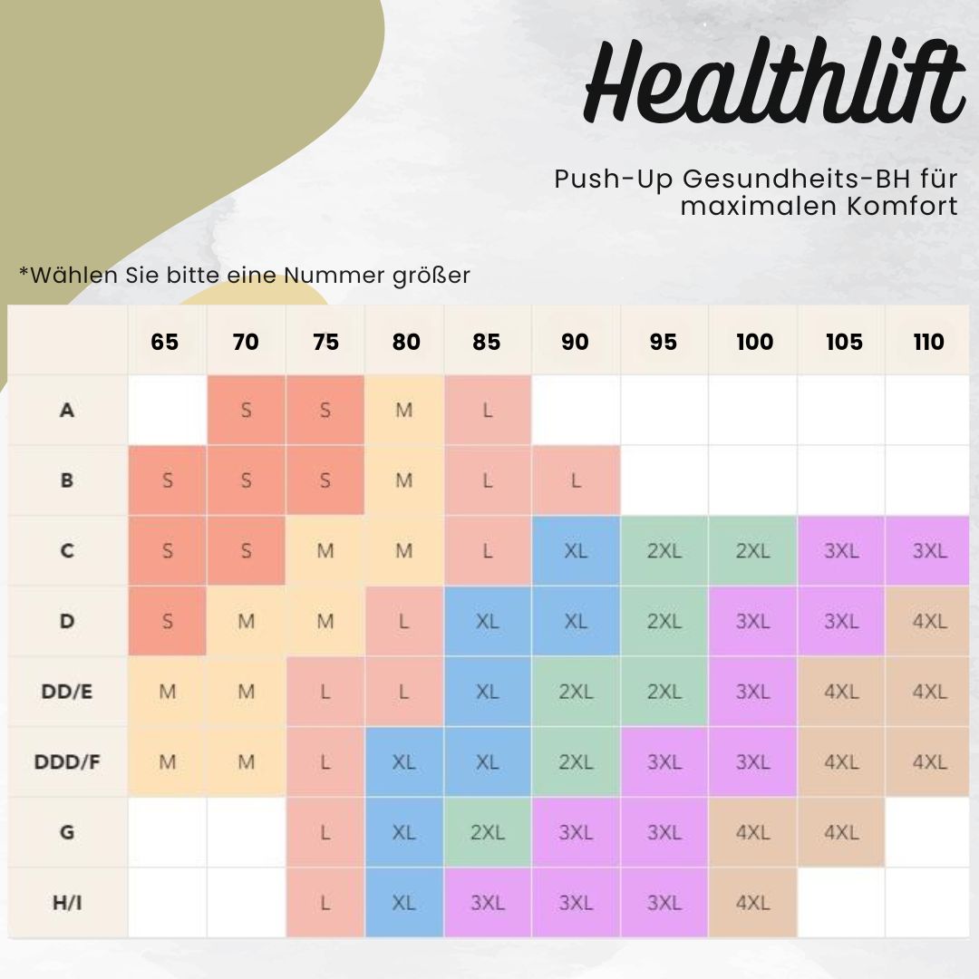 Healthlift: bügelloser Komfort-BH für bessere Haltung - Aktion: 1 + 1 GRATIS