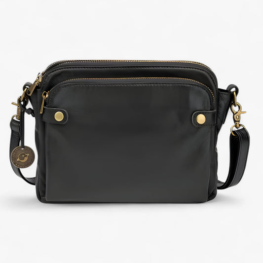 AgentBag™ - Ledercrossbody-Schultertaschen