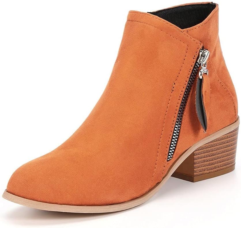 Stylische Damen Leder-Stiefeletten – Saphira