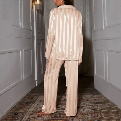Weiches Damen Satin-Pyjama – Marisol