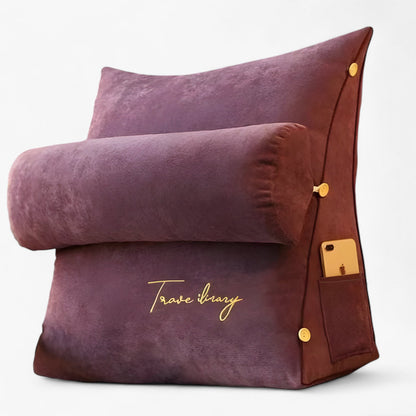 Kopfkissen - Dreieckiges Rückenlehnenkissen