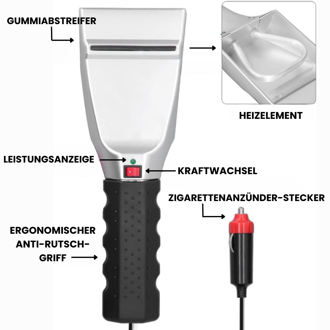 HikeHub - Glow Beheizte Schneeschaufel