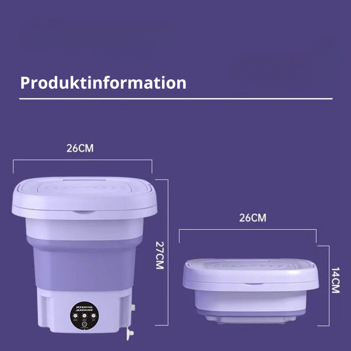 WashMate™ - Tragbare Mini-Waschmaschine