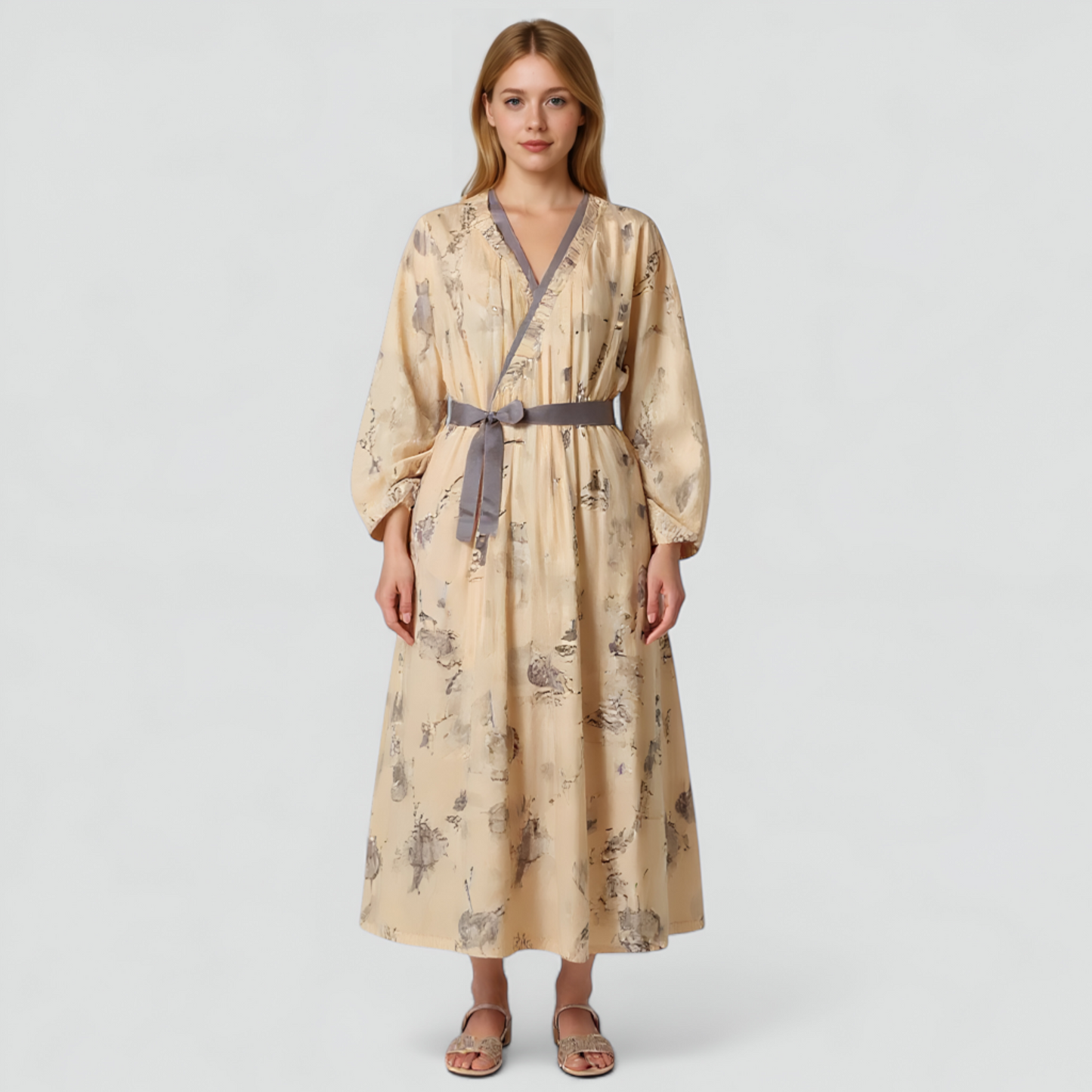 Elise | Weiche Nachthemd aus 100% reiner Baumwolle