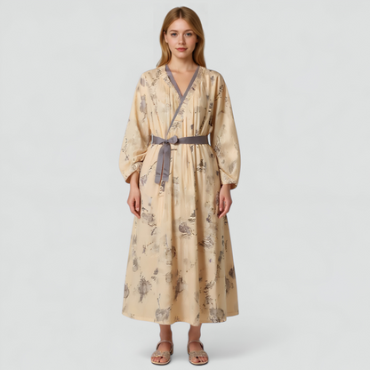 Elise | Weiche Nachthemd aus 100% reiner Baumwolle