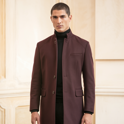 Stilvoller langer Mantel - Ikonische Eleganz