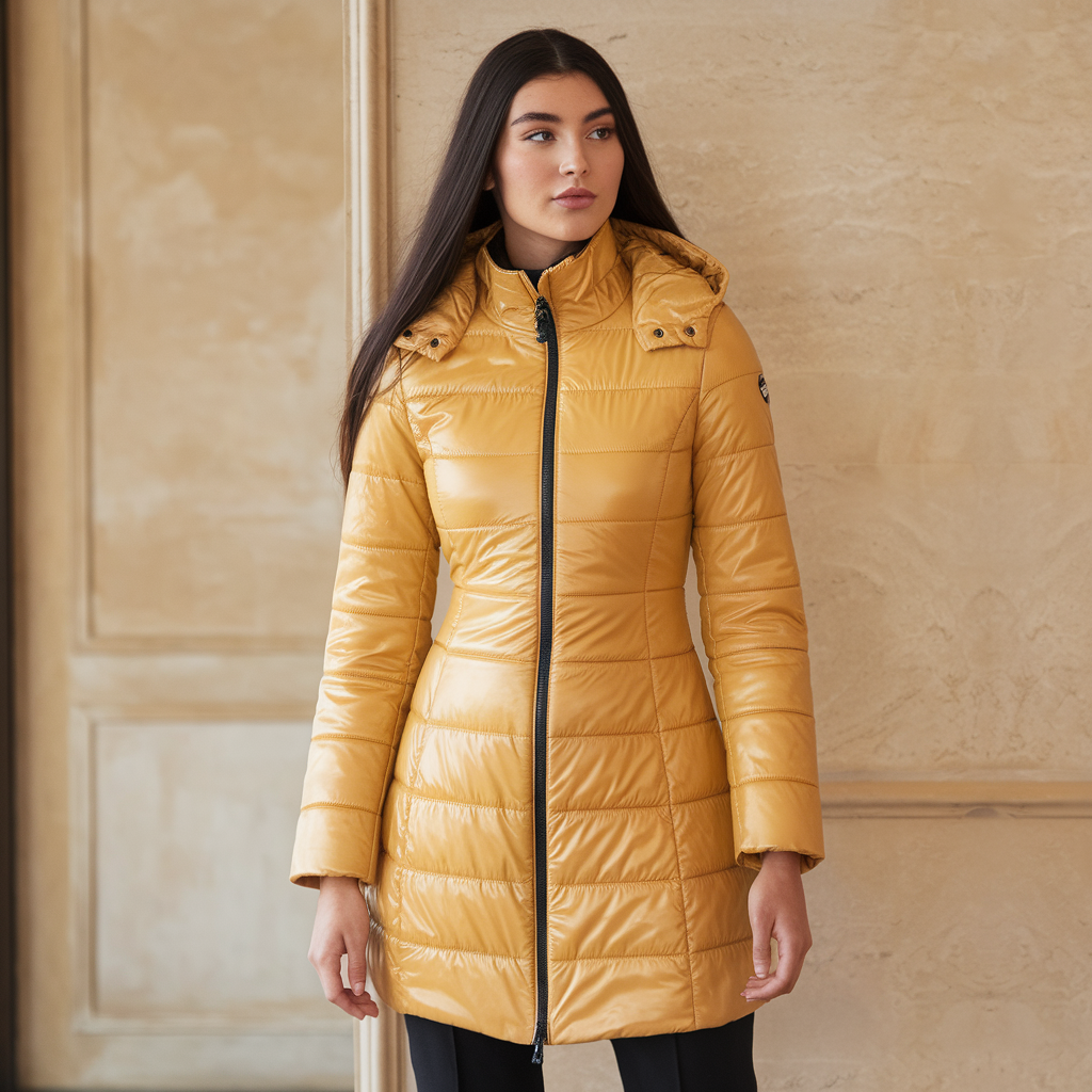 Elena | Lang Parka mit Kapuze - Extrem Warm Winterjacke