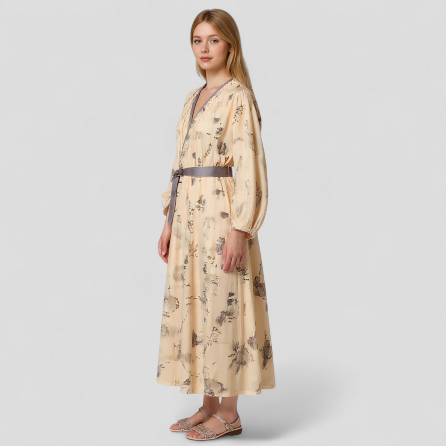 Elise | Weiche Nachthemd aus 100% reiner Baumwolle