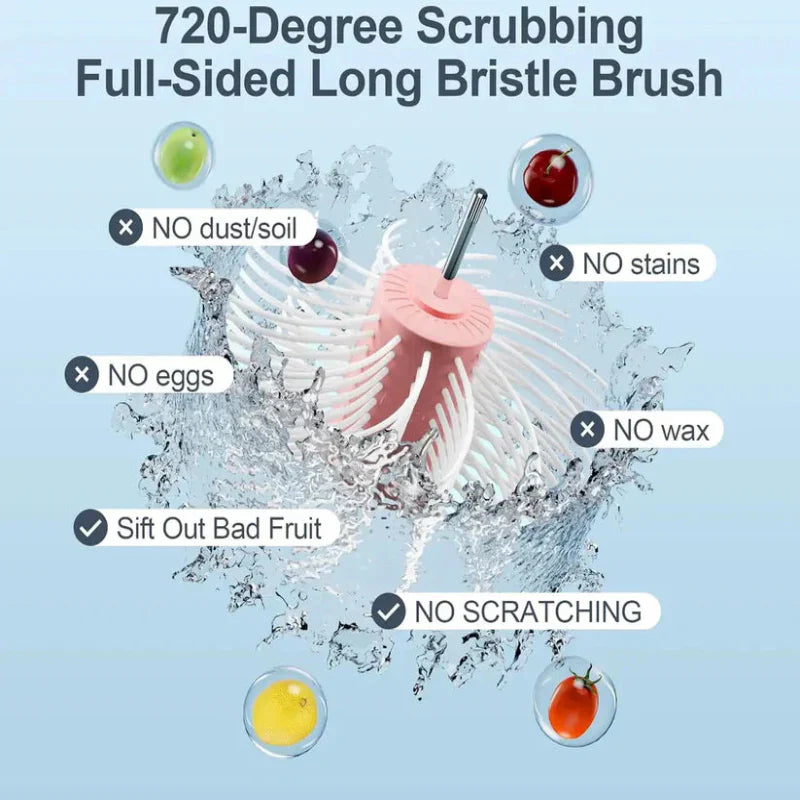 PureFruit™ Perfekte Fruchtreinigung ohne Mühe und Schälen