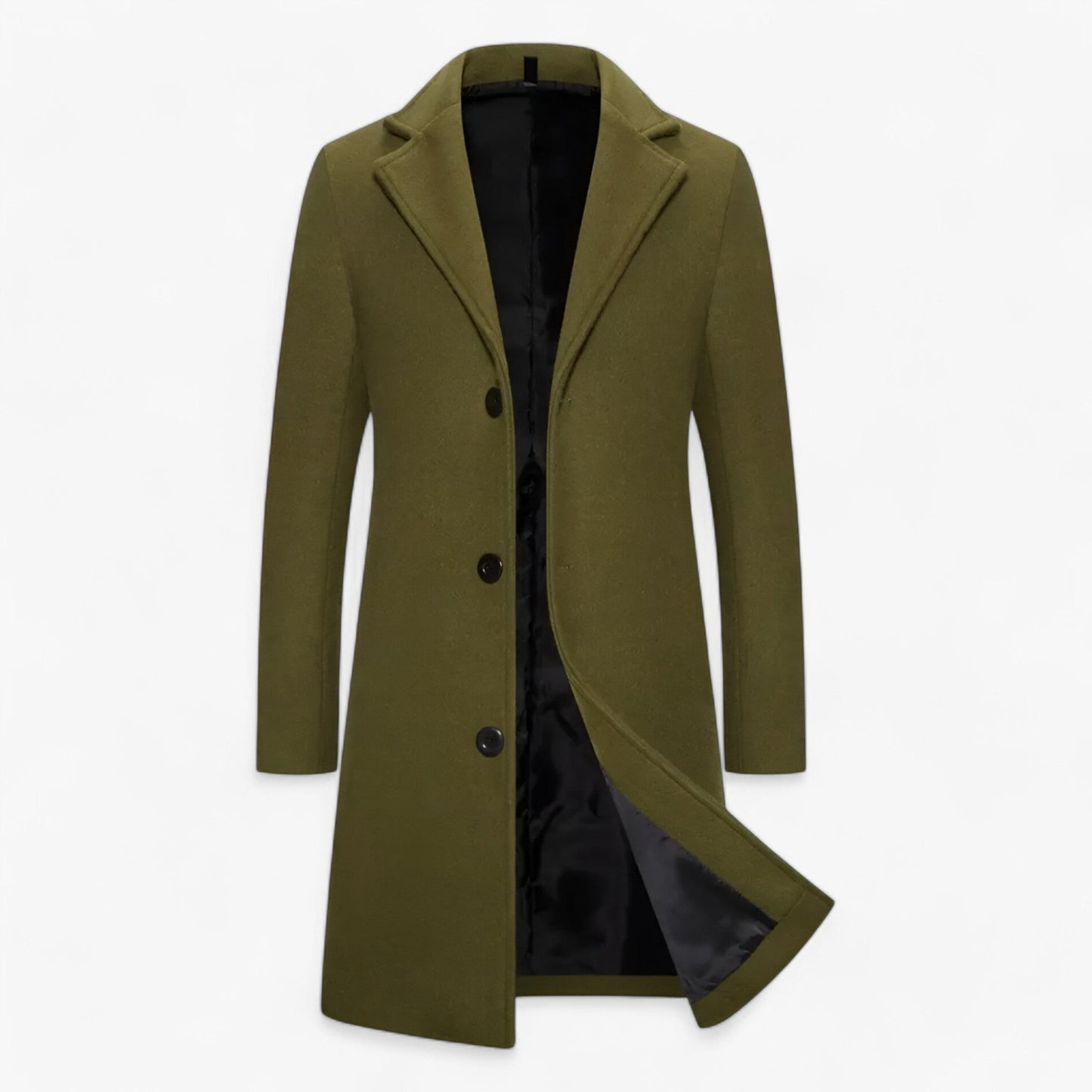 Lange Baumwolljacke - Elegant und geeignet für Business Casual Herren