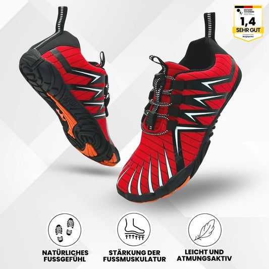 AeroX Pro - ergonomischer schmerzlindernder Barfußschuh für Entlastung bei Rückenschmerzen & Gelenkproblemen