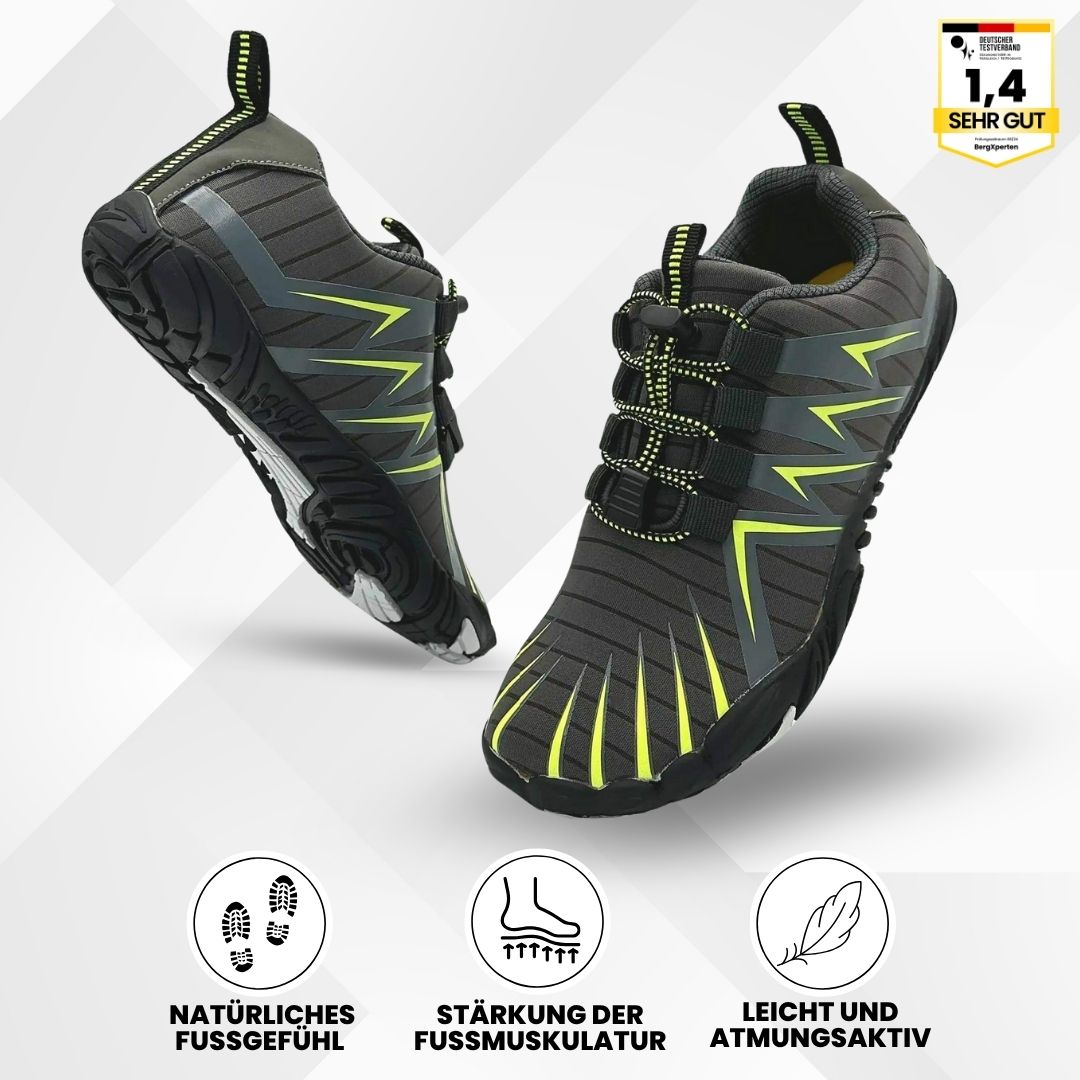 AeroX Pro - ergonomischer schmerzlindernder Barfußschuh für Entlastung bei Rückenschmerzen & Gelenkproblemen