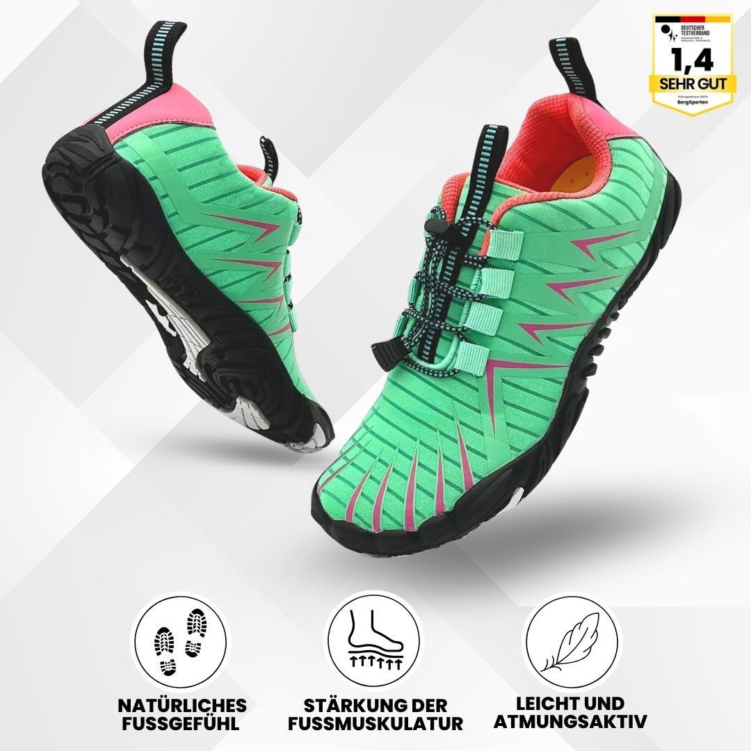 AeroX Pro - ergonomischer schmerzlindernder Barfußschuh für Entlastung bei Rückenschmerzen & Gelenkproblemen