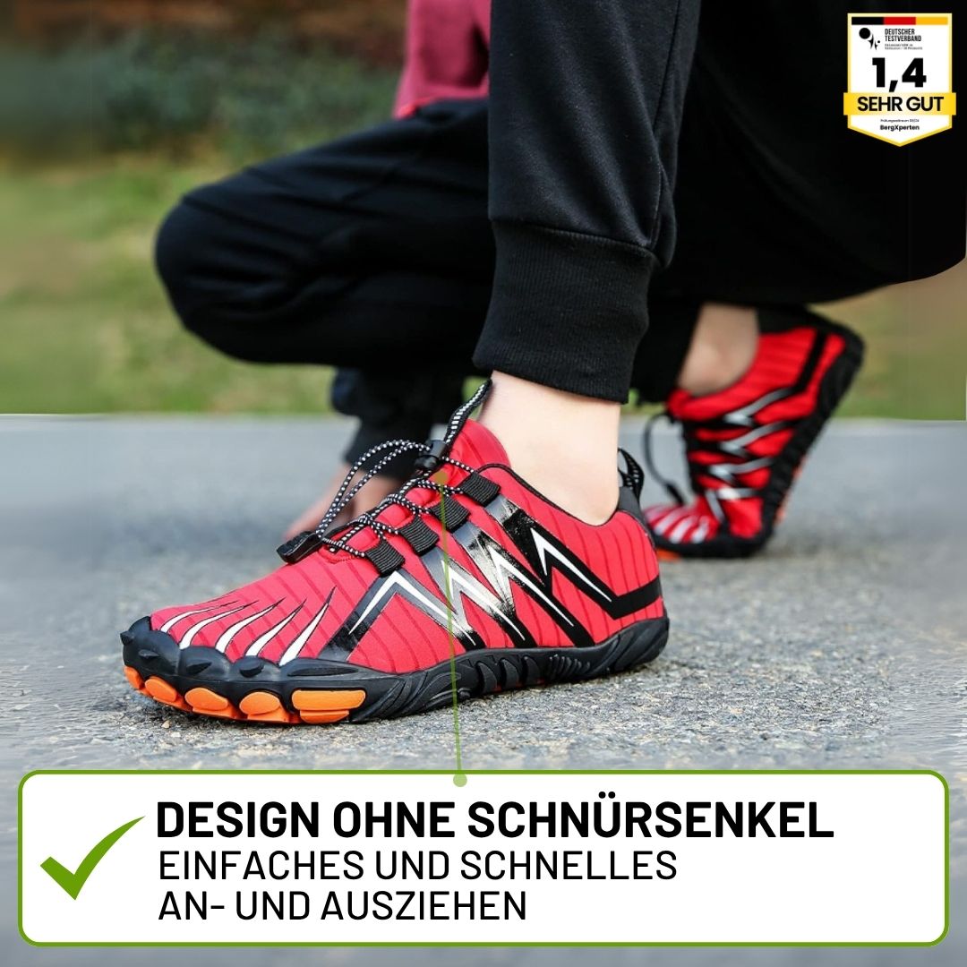 AeroX Pro - ergonomischer schmerzlindernder Barfußschuh für Entlastung bei Rückenschmerzen & Gelenkproblemen
