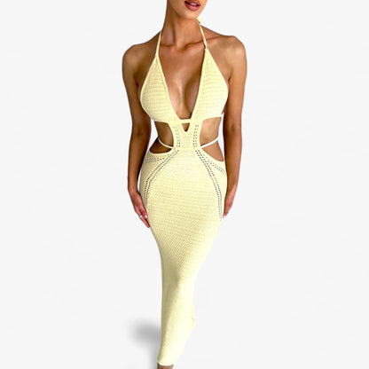 Lange Häkelkleid - Strahlt Eleganz und Komfort aus