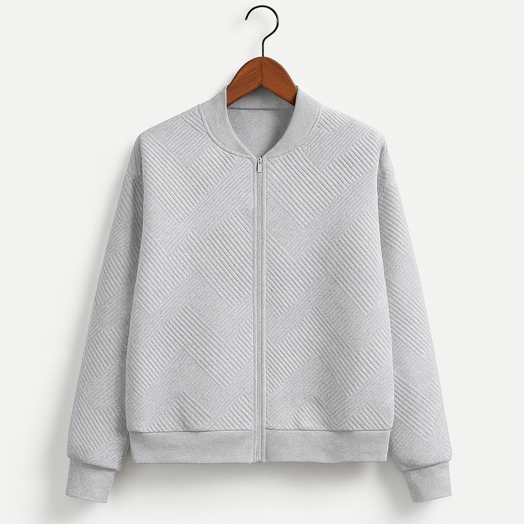 Stilvolle Damen Zip-Up-Jacke – Rivka