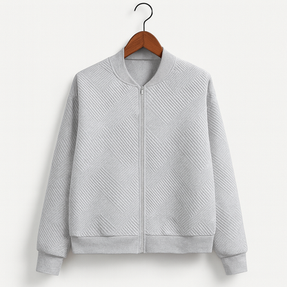 Stilvolle Damen Zip-Up-Jacke – Rivka