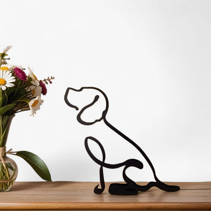 Samisa - Abstrakte Hundestatuen