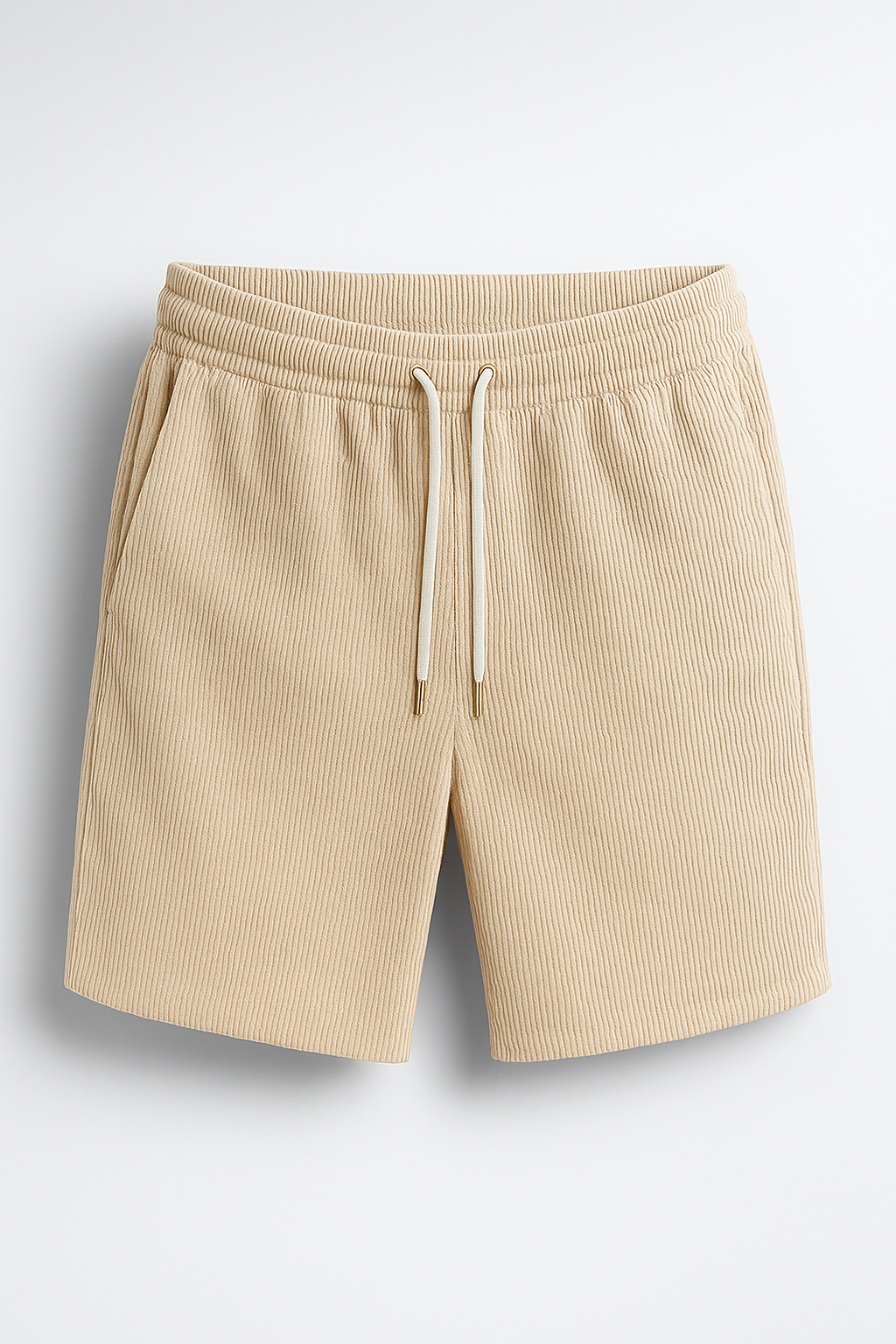 Milan | Freizeit-Shorts aus Cord mit Kordelzug
