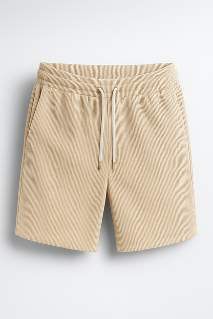 Milan | Freizeit-Shorts aus Cord mit Kordelzug