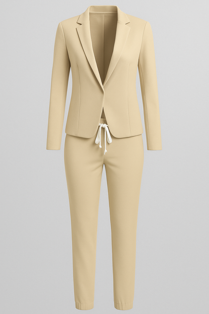 Amelie | Damen Blazer-Set mit Jogginghose
