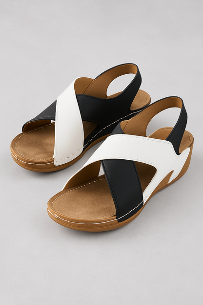 Luna | Damen-Sandalen mit Kreuzband