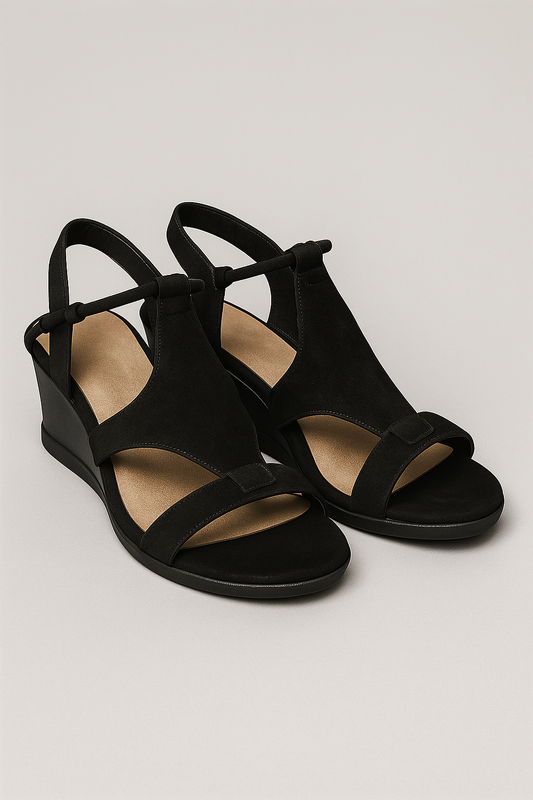 Fern |  Keilsandaletten  mit Knöchelriemen