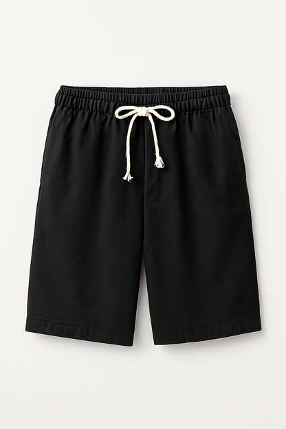 Aiden | Leichte Sommer-Shorts aus Leinen mit Kordelzug