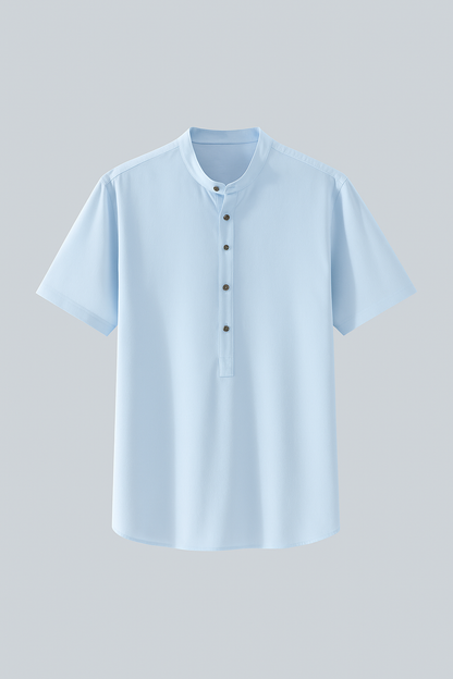 Mason | Leichtes Herren-Leinenhemd Kurzarm