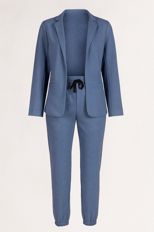 Amelie | Damen Blazer-Set mit Jogginghose